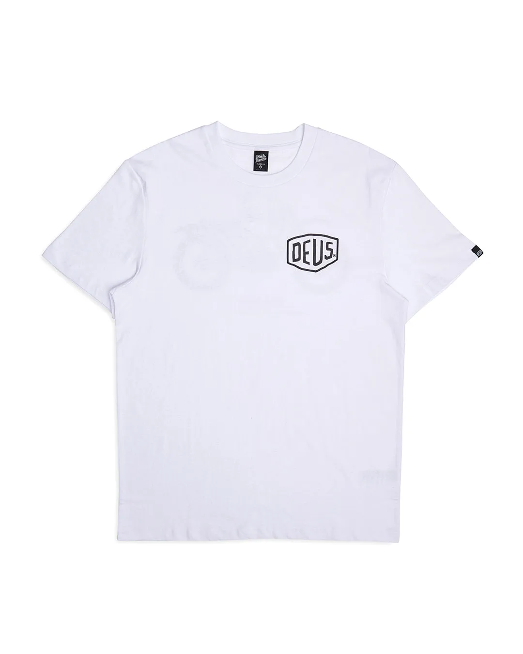 Classic Parilla Tee - White sold by Deus Ex Machina product image thumbnail 5