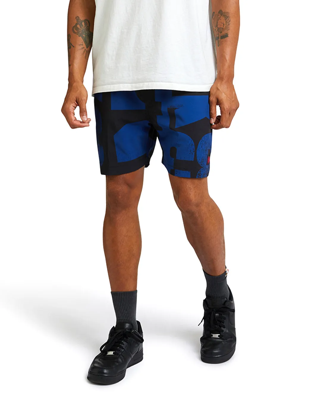 Arithmetic Boardshort - Blue sold by Deus Ex Machina