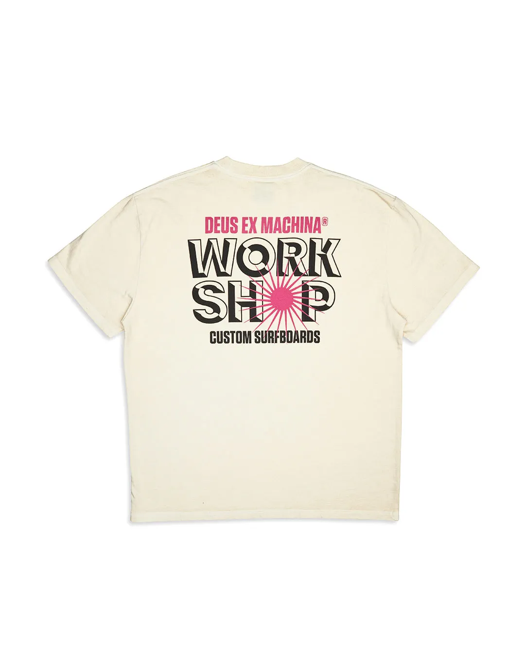Surf Shop Tee - Dirty White sold by Deus Ex Machina product image thumbnail 5