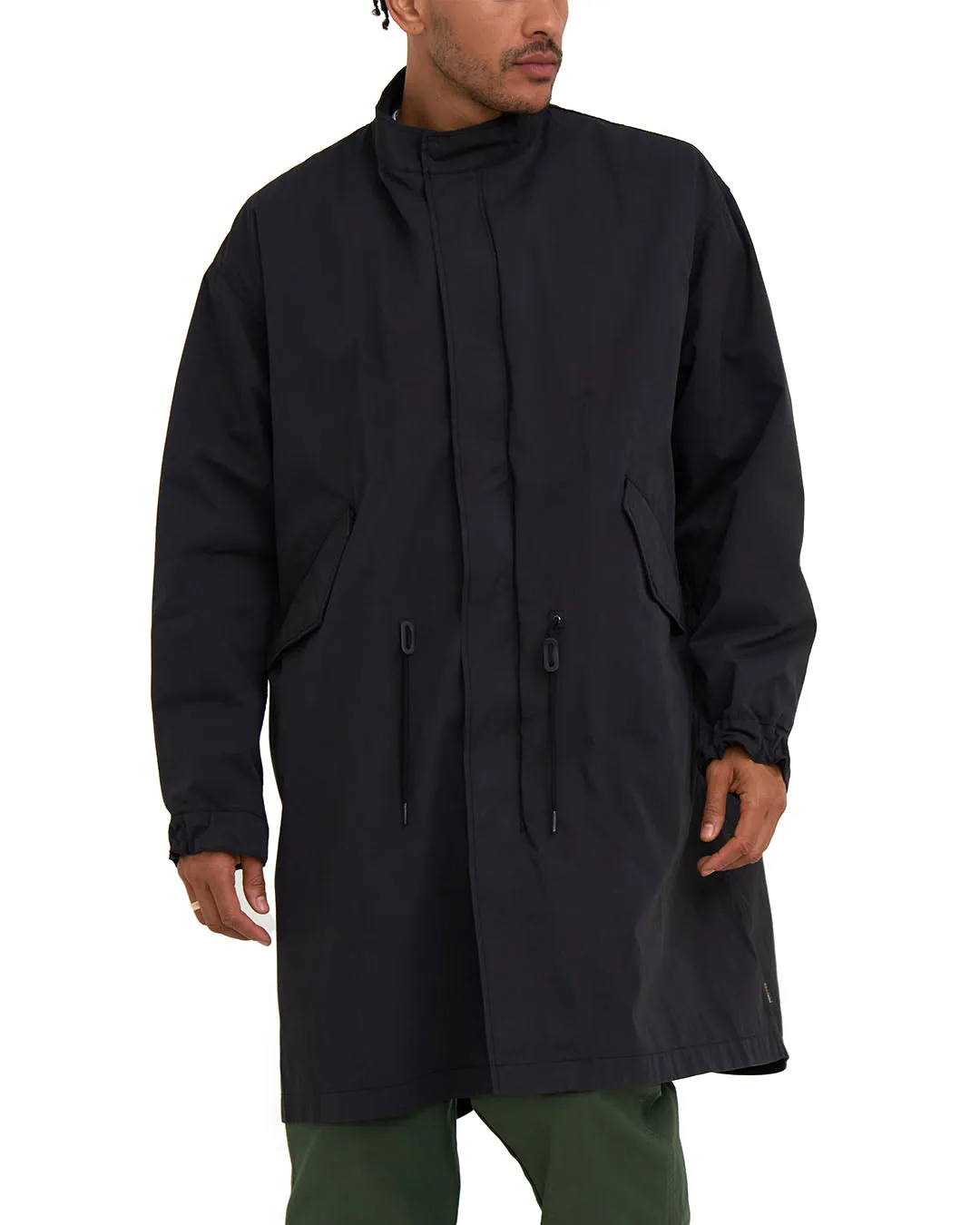 M51 Fishtail Cordura Parka - Black sold by Deus Ex Machina
