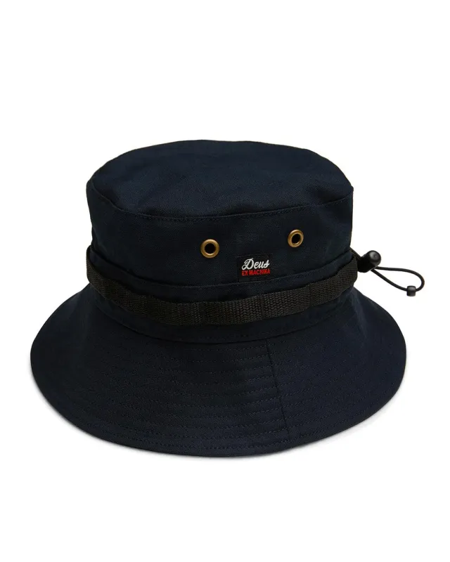 Conrad Boonie Hat - Black sold by Deus Ex Machina