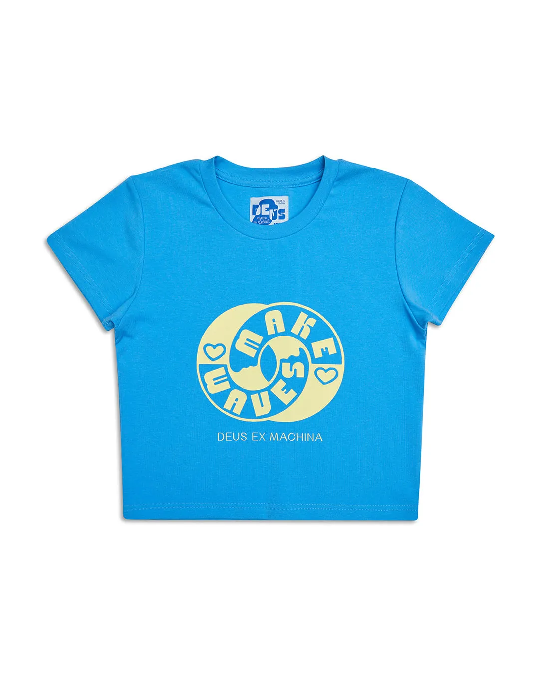 Sunshine Tee - Malibu Blue sold by Deus Ex Machina product image thumbnail 5