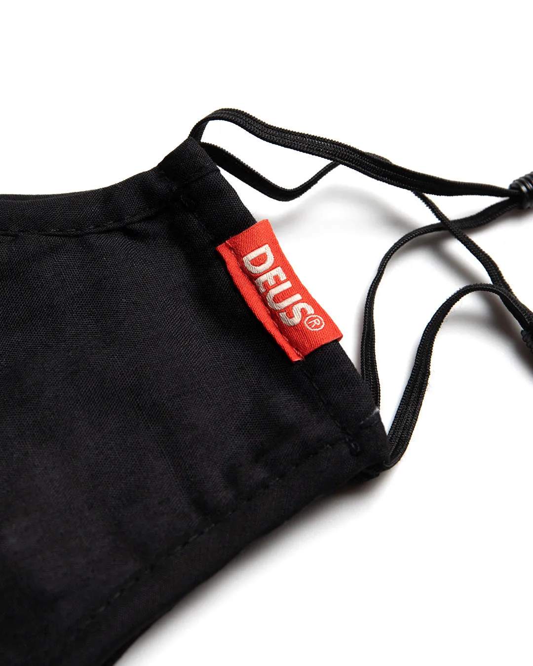 Re-usable Face Mask (2 Pack) - Black sold by Deus Ex Machina product image thumbnail 3