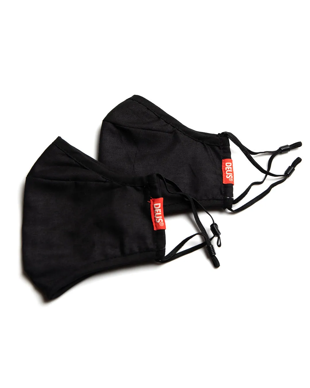 Re-usable Face Mask (2 Pack) - Black sold by Deus Ex Machina product image thumbnail 2