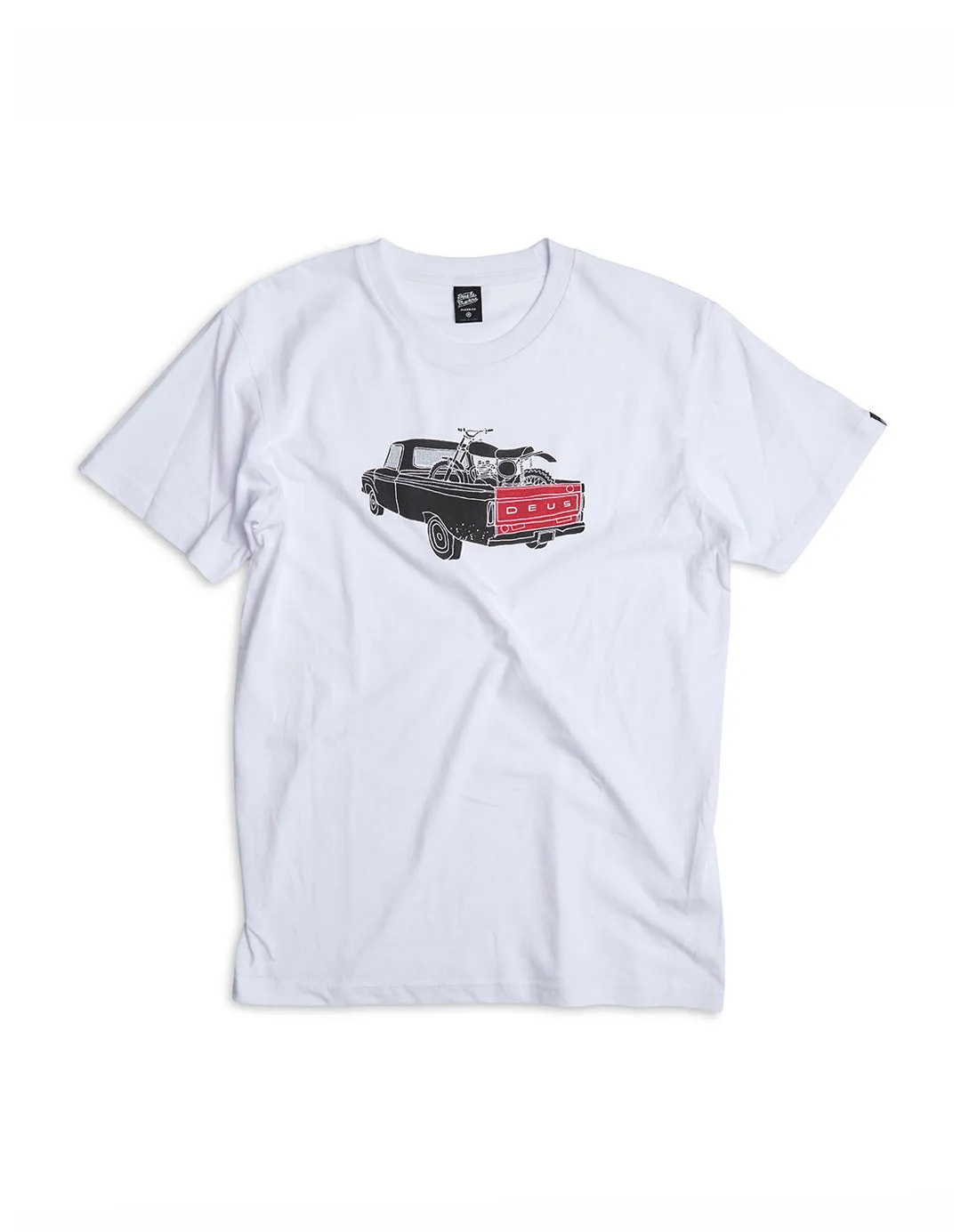 Carby Pickup Tee - White sold by Deus Ex Machina product image thumbnail 5