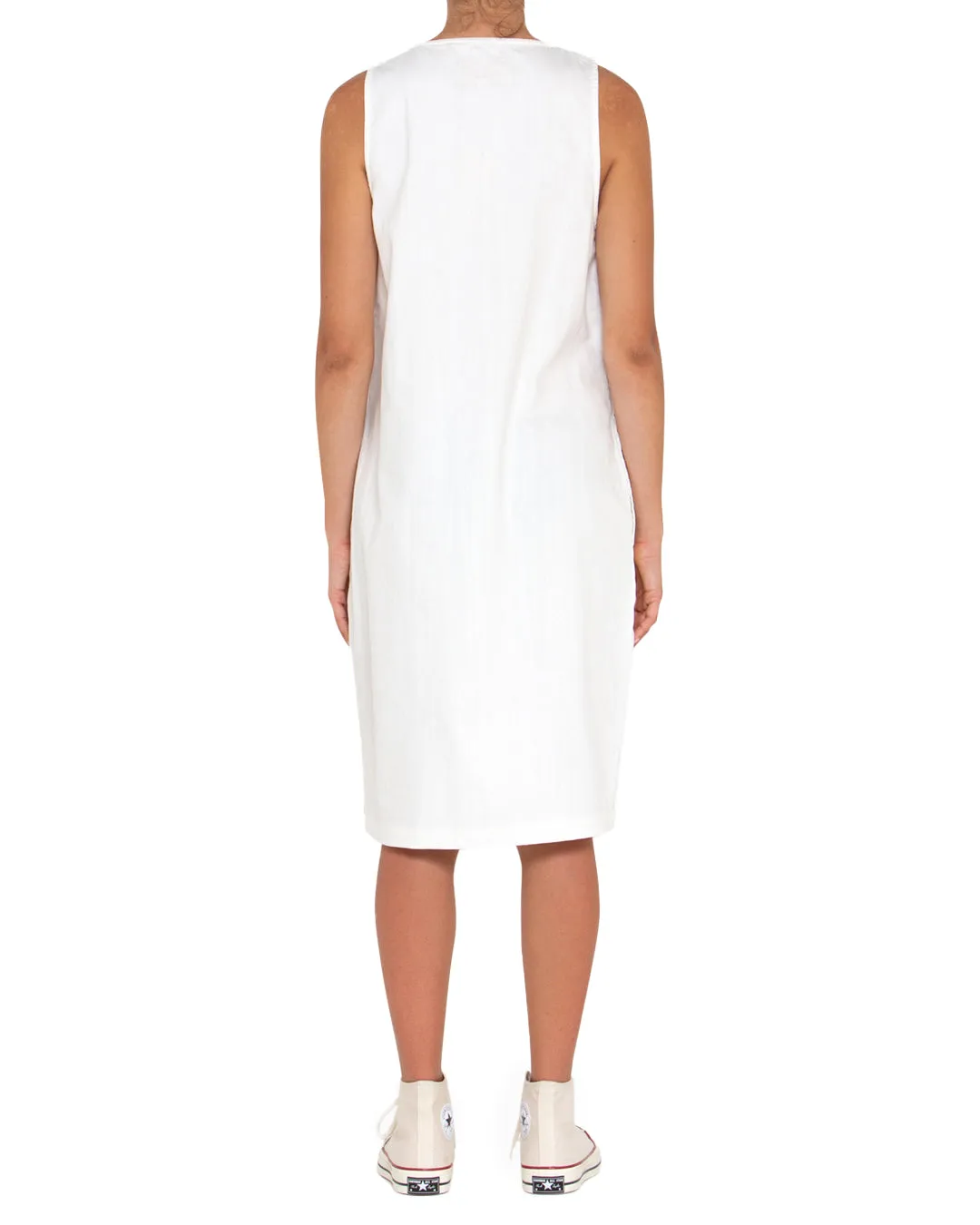 Piri Dress - Vintage White Chambray sold by Deus Ex Machina product image thumbnail 2