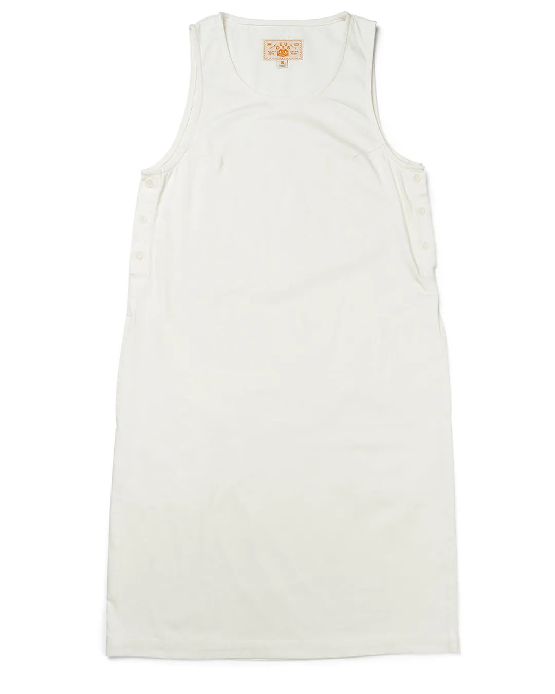 Piri Dress - Vintage White Chambray sold by Deus Ex Machina product image thumbnail 4