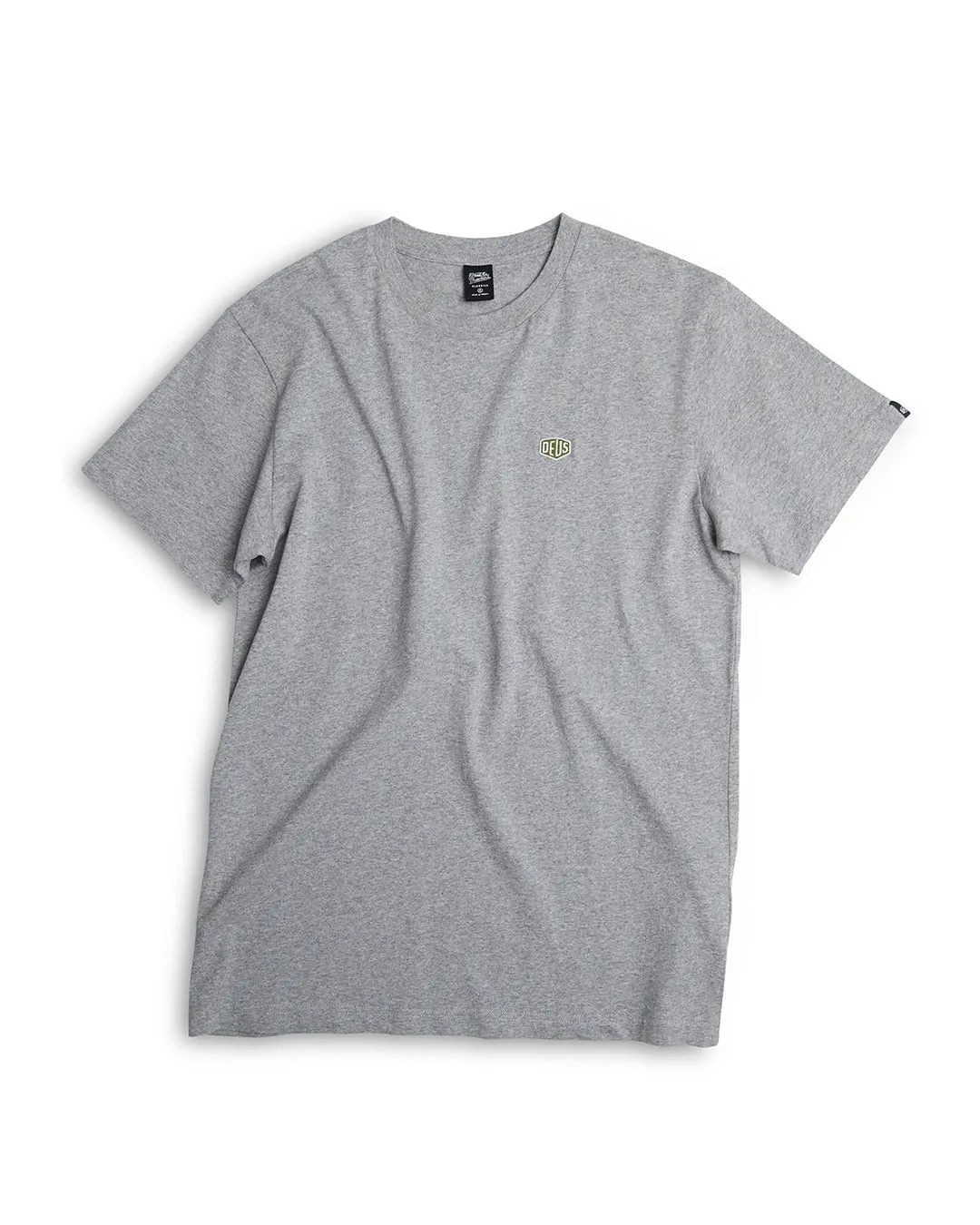 Shield Standard Tee - Grey Marle sold by Deus Ex Machina product image thumbnail 5