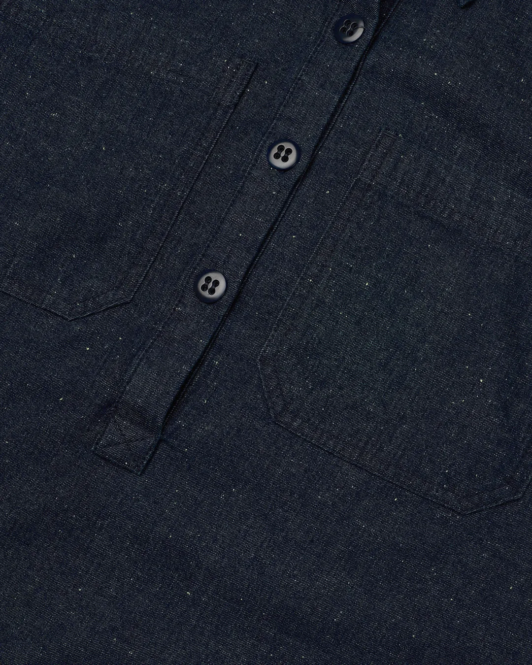 Denim Honour Shirt Dress - Dark Indigo sold by Deus Ex Machina product image thumbnail 5