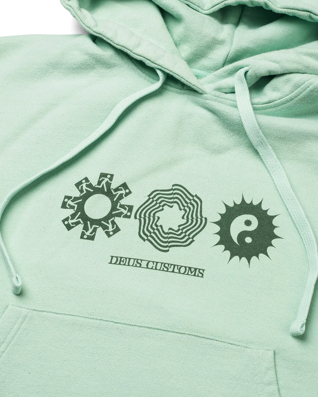Cultivate Hoodie - Granite Green sold by Deus Ex Machina product image thumbnail 5