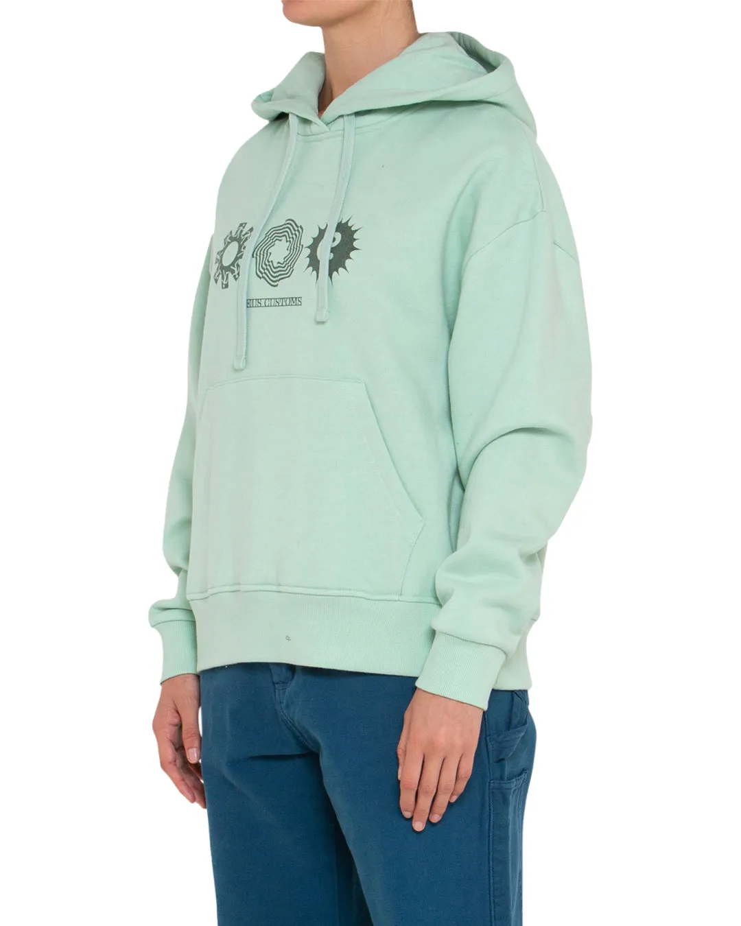 Cultivate Hoodie - Granite Green sold by Deus Ex Machina product image thumbnail 3
