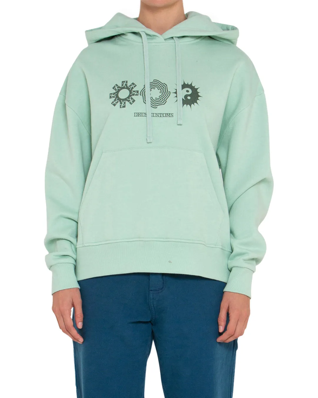 Cultivate Hoodie - Granite Green sold by Deus Ex Machina