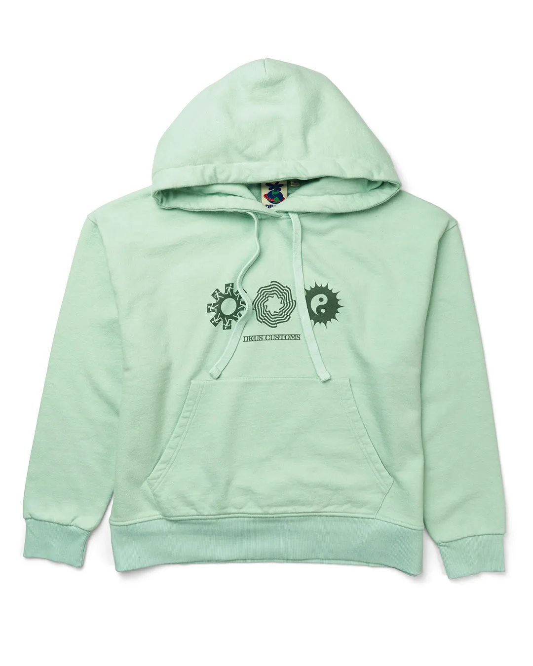 Cultivate Hoodie - Granite Green sold by Deus Ex Machina product image thumbnail 4