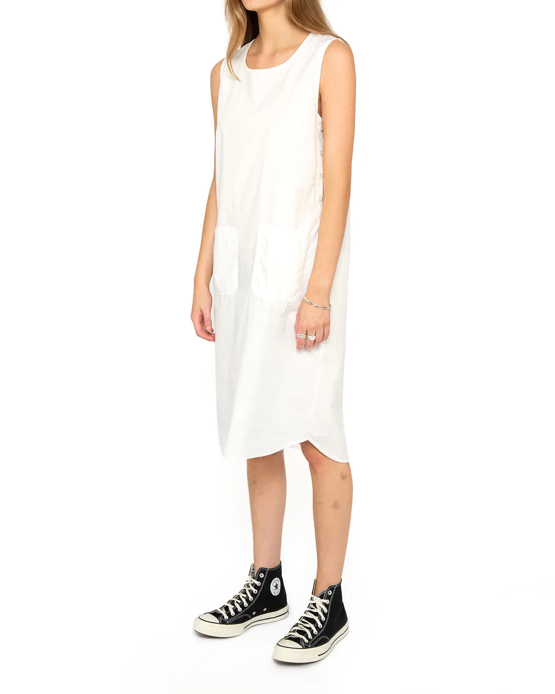 Work Dress (Relaxed Fit) - White sold by Deus Ex Machina product image thumbnail 3
