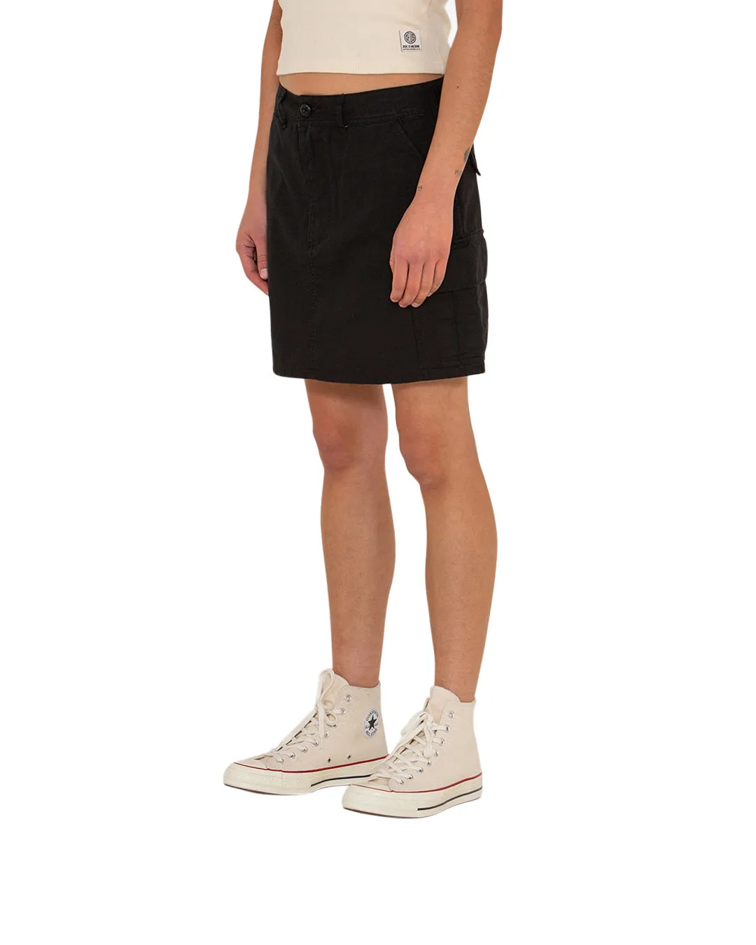 Reggie Skirt (Regular Fit) - Black sold by Deus Ex Machina product image thumbnail 3