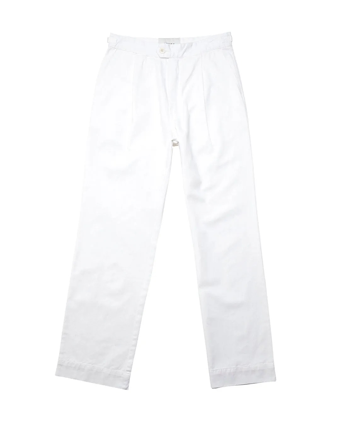 Juliette Pleat Pant (Relaxed Fit) - Bleach White sold by Deus Ex Machina product image thumbnail 4