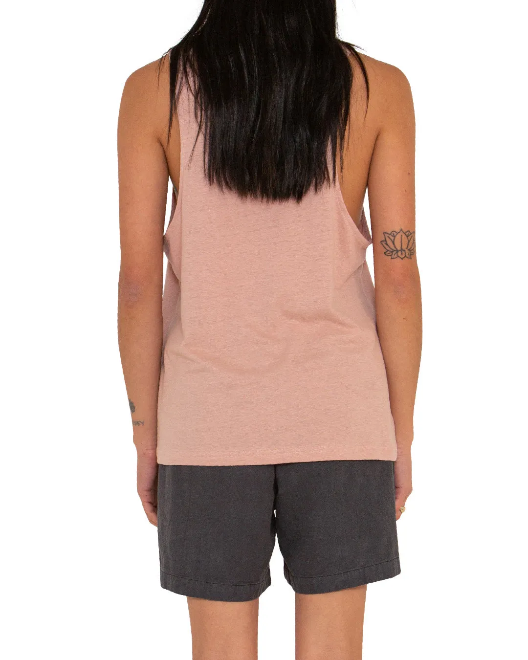 Waverley Tank (Oversized Fit) - Dusty Pink sold by Deus Ex Machina product image thumbnail 2