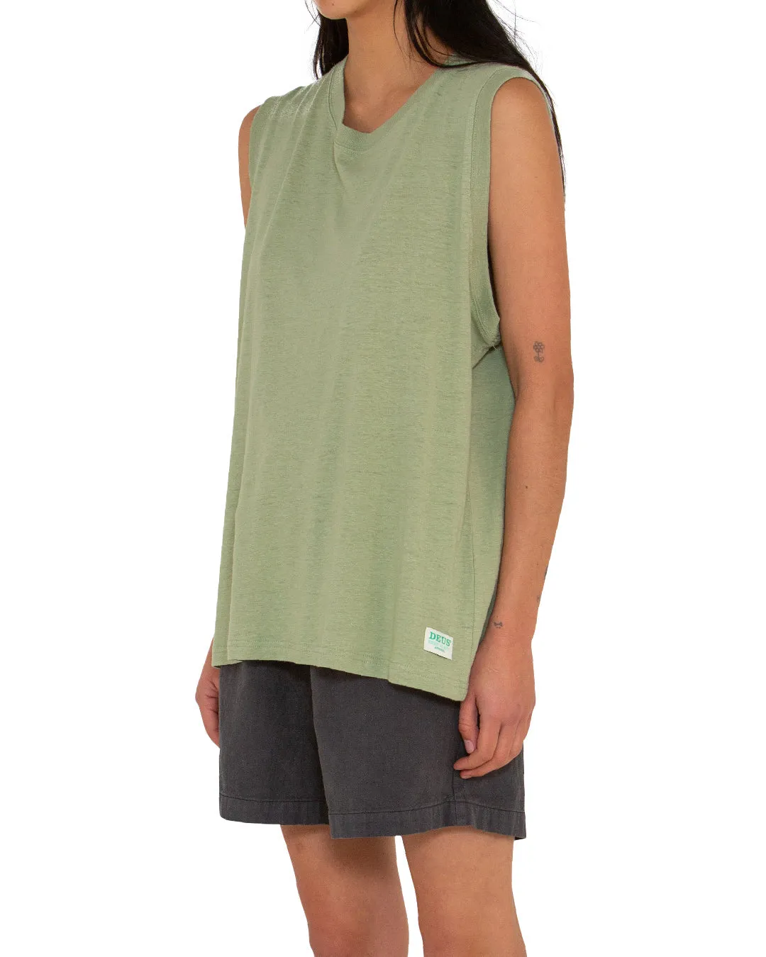 Bayley Muscle (Oversized Fit) - Reseda sold by Deus Ex Machina product image thumbnail 3