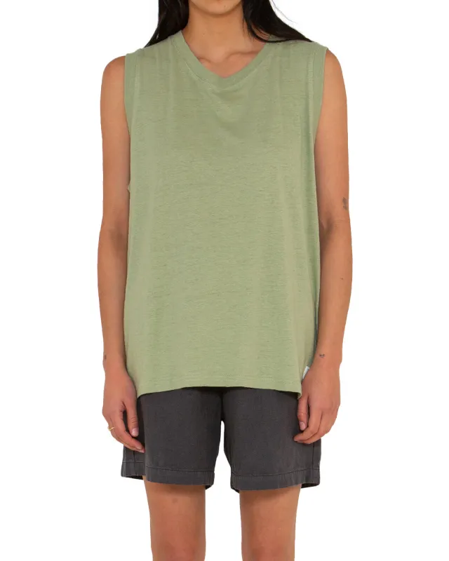 Bayley Muscle (Oversized Fit) - Reseda sold by Deus Ex Machina