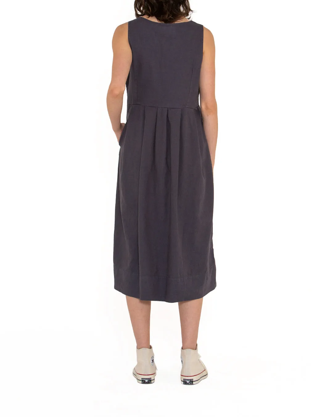 Amelia Dress (Relaxed Fit) - Shadow Grey sold by Deus Ex Machina product image thumbnail 2