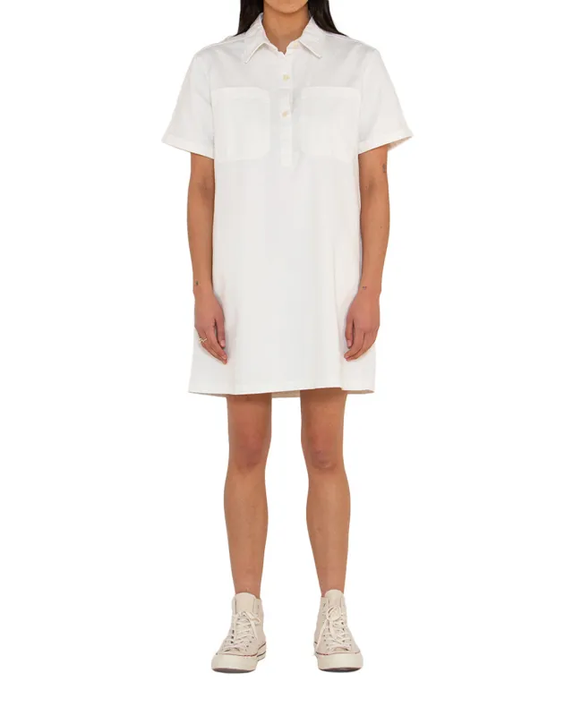 Honour Shirt Dress (Relaxed Fit) - Bleach White sold by Deus Ex Machina