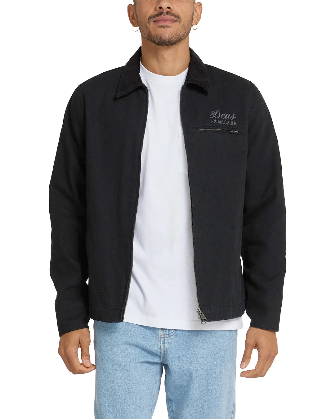 Address Workwear Jacket - Black sold by Deus Ex Machina