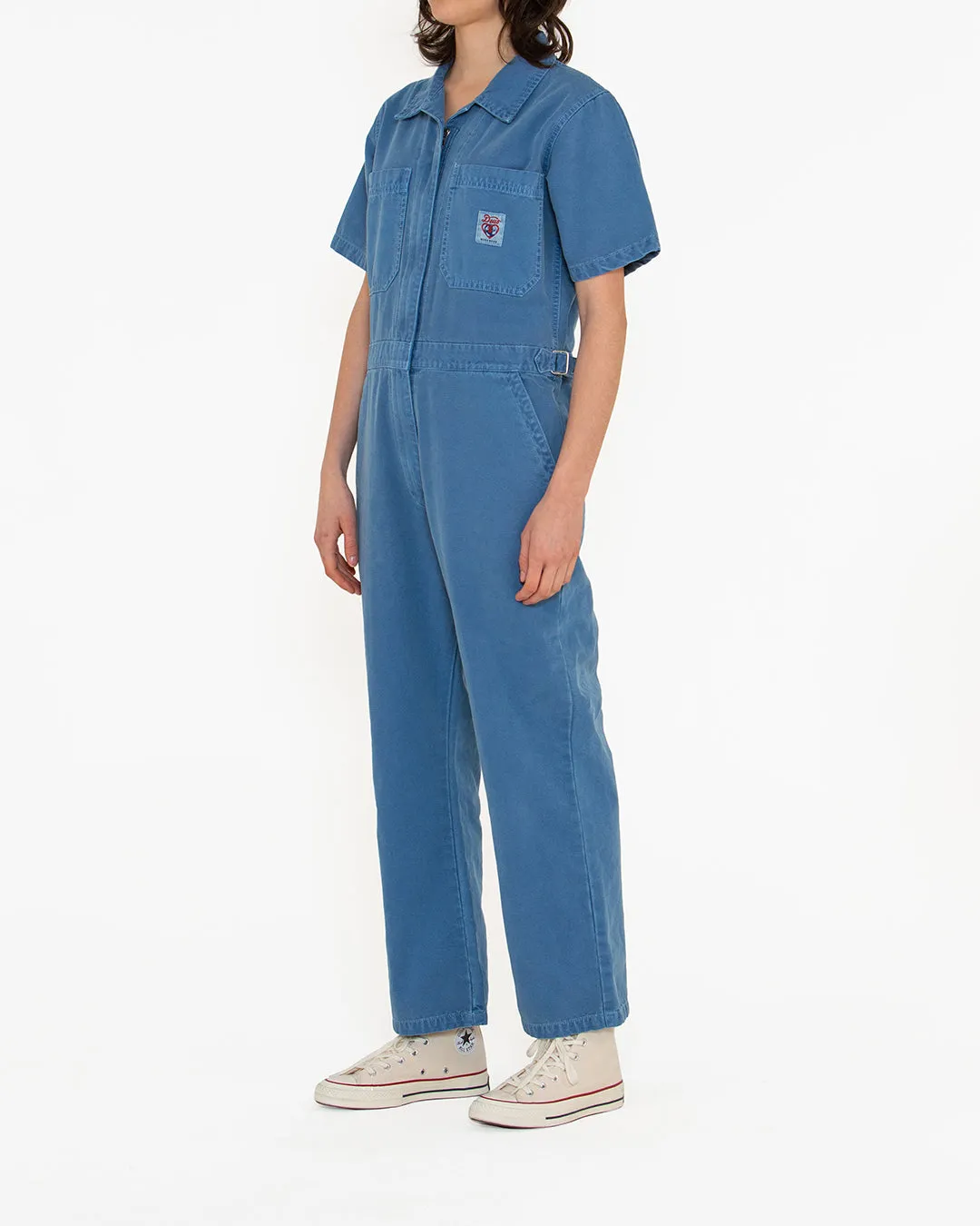 Winona Coverall - Overdyed Light Indigo sold by Deus Ex Machina product image thumbnail 4