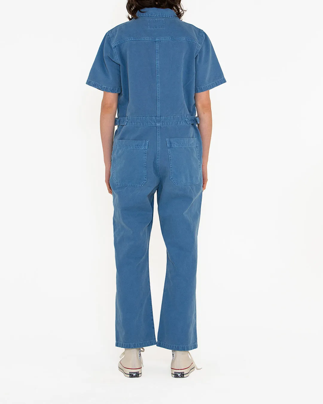 Winona Coverall - Overdyed Light Indigo sold by Deus Ex Machina product image thumbnail 3