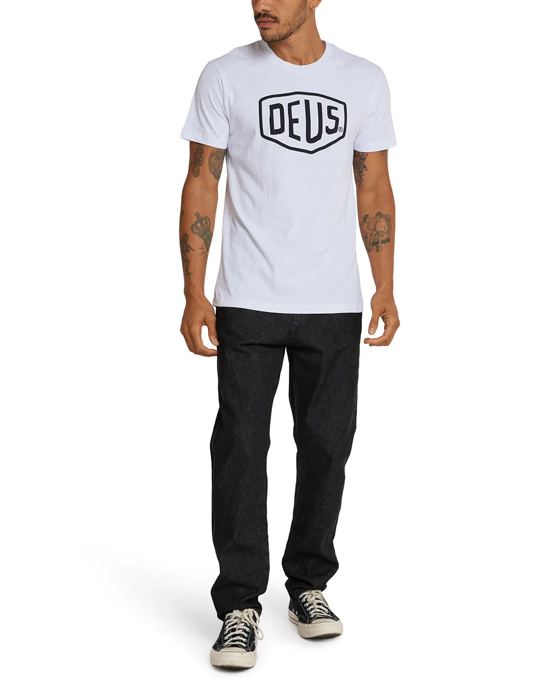 Shield Tee - White sold by Deus Ex Machina product image thumbnail 4
