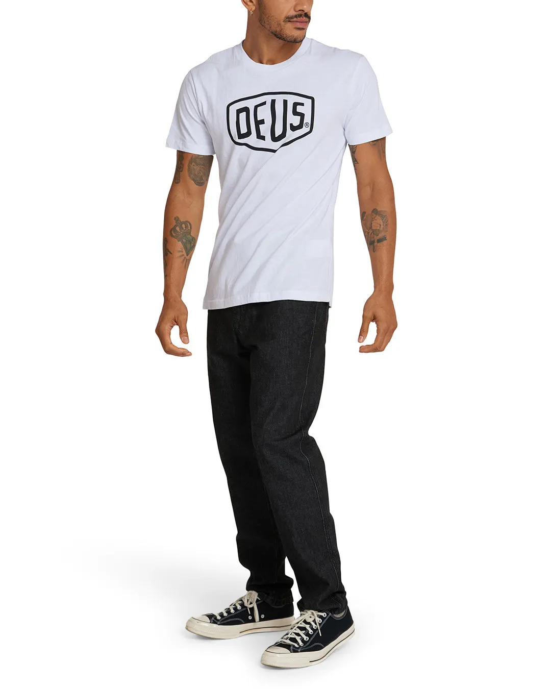 Shield Tee - White sold by Deus Ex Machina product image thumbnail 3