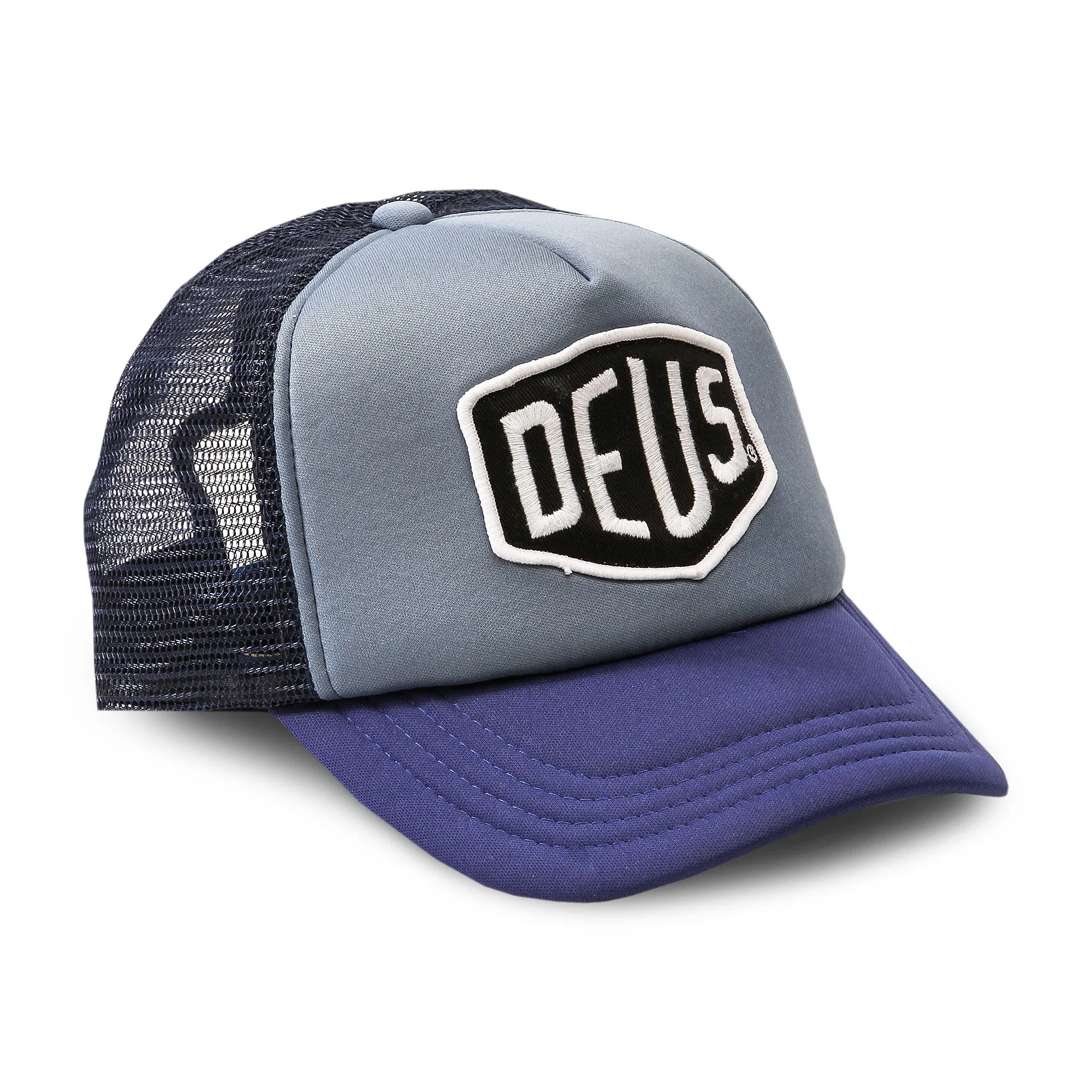 Baylands Trucker Hat - Blue-Navy sold by Deus Ex Machina product image thumbnail 3