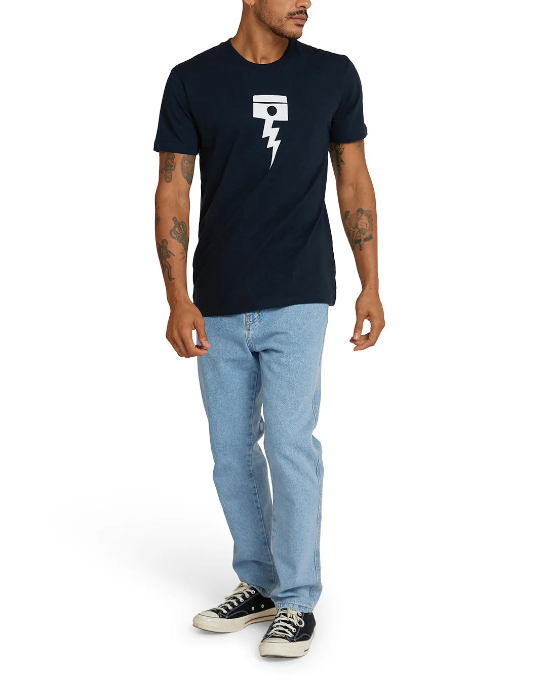 Pisstin Tee - Navy sold by Deus Ex Machina product image thumbnail 4