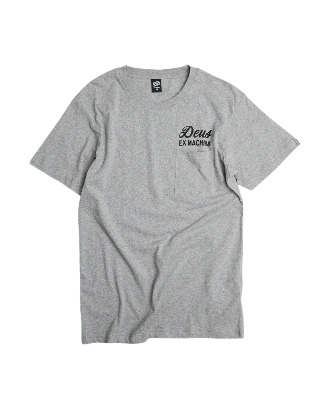 Venice Address Pocket Tee - Grey Marle sold by Deus Ex Machina product image thumbnail 5