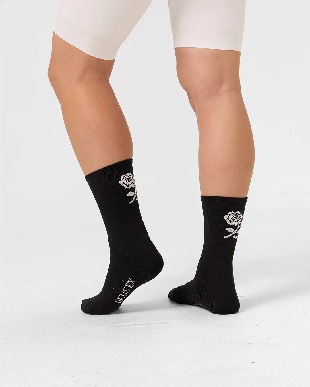 Deus Ex Attaquer Rose Socks - Black sold by Deus Ex Machina product image thumbnail 2