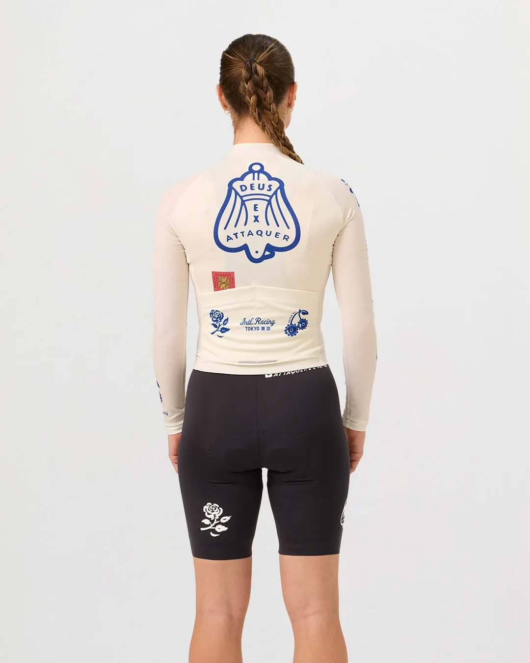 Deus Ex Attaquer Knocker Wmns Long Sleeve Jersey - Grey sold by Deus Ex Machina product image thumbnail 5