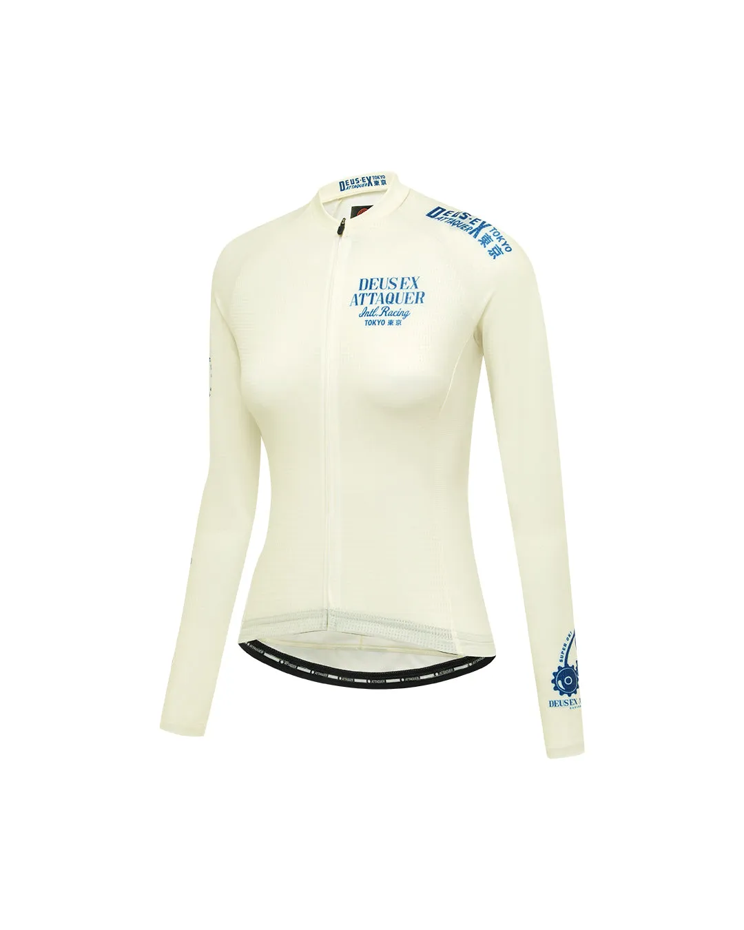 Deus Ex Attaquer Knocker Wmns Long Sleeve Jersey - Grey sold by Deus Ex Machina product image thumbnail 3