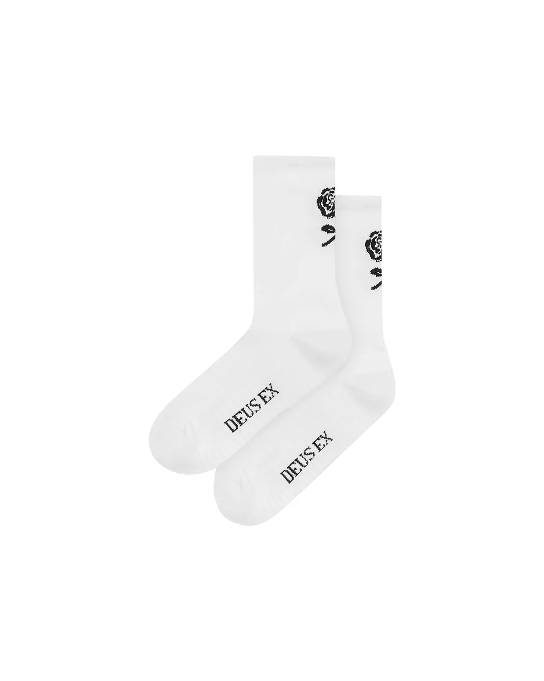 Deus Ex Attaquer Rose Socks - White sold by Deus Ex Machina product image thumbnail 3