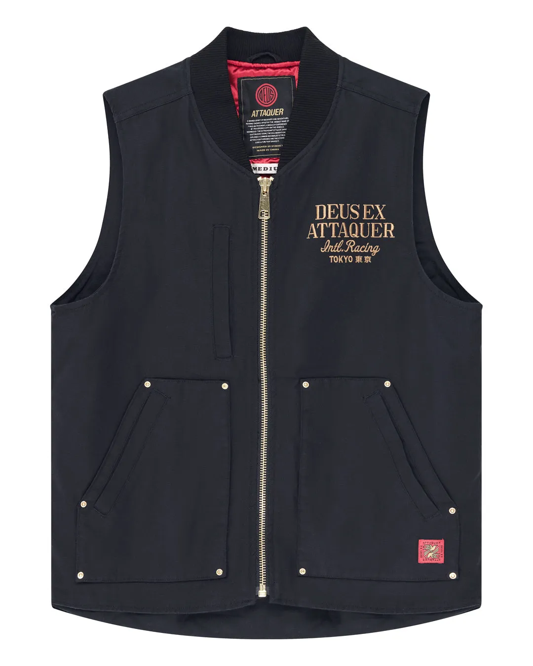 Deus Ex Attaquer Modify Vest - Black sold by Deus Ex Machina product image thumbnail 3