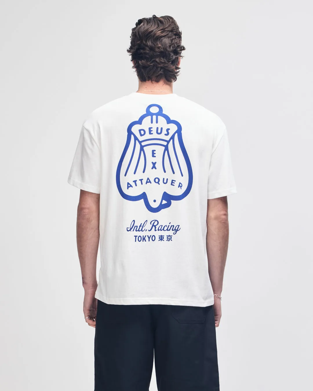 Deus Ex Attaquer Massive Attaq Tee - Vintage White sold by Deus Ex Machina product image thumbnail 2