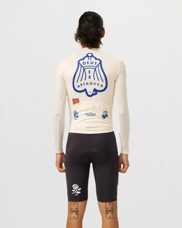 Deus Ex Attaquer Knocker Long Sleeve Jersey - Grey made by Deus Ex Machina