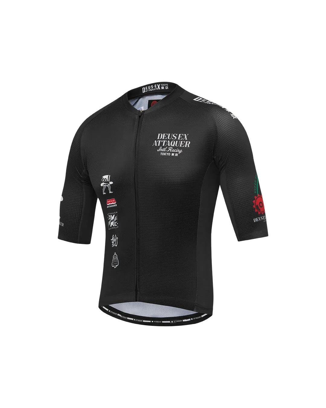 Deus Ex Attaquer Rose Jersey - Black sold by Deus Ex Machina product image thumbnail 3