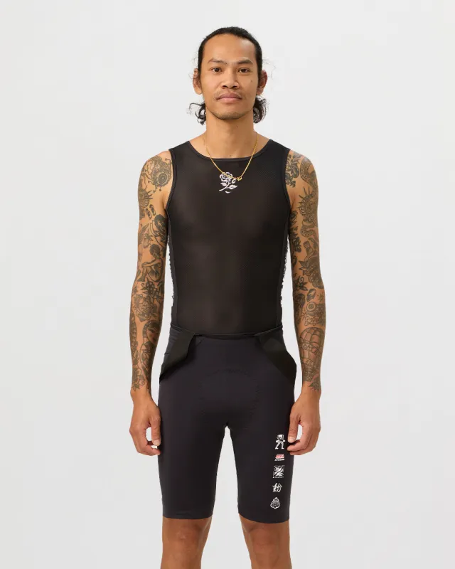 Deus Ex Attaquer Rose Base Layer - Black sold by Deus Ex Machina