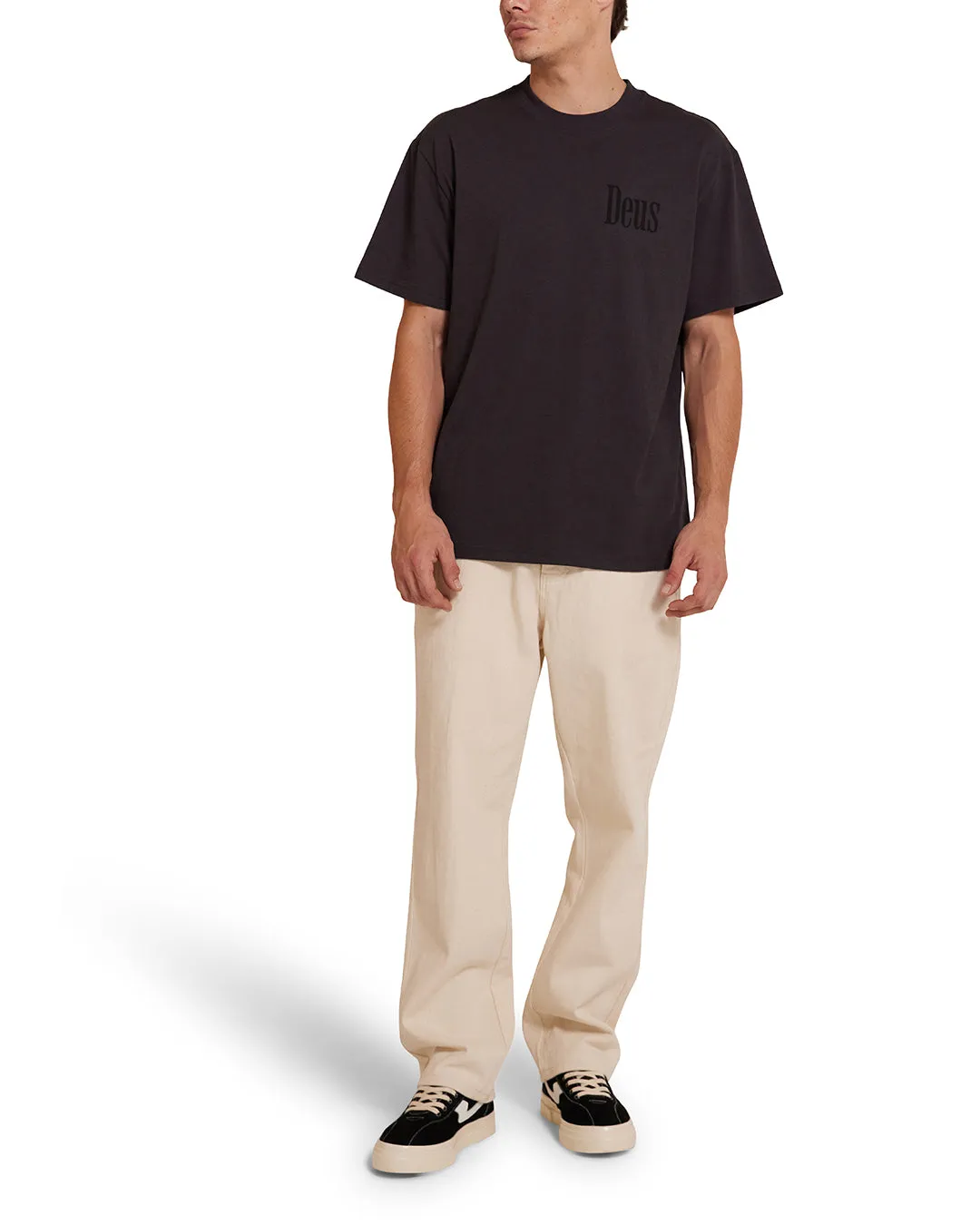 Partisan Tee - Anthracite sold by Deus Ex Machina product image thumbnail 3