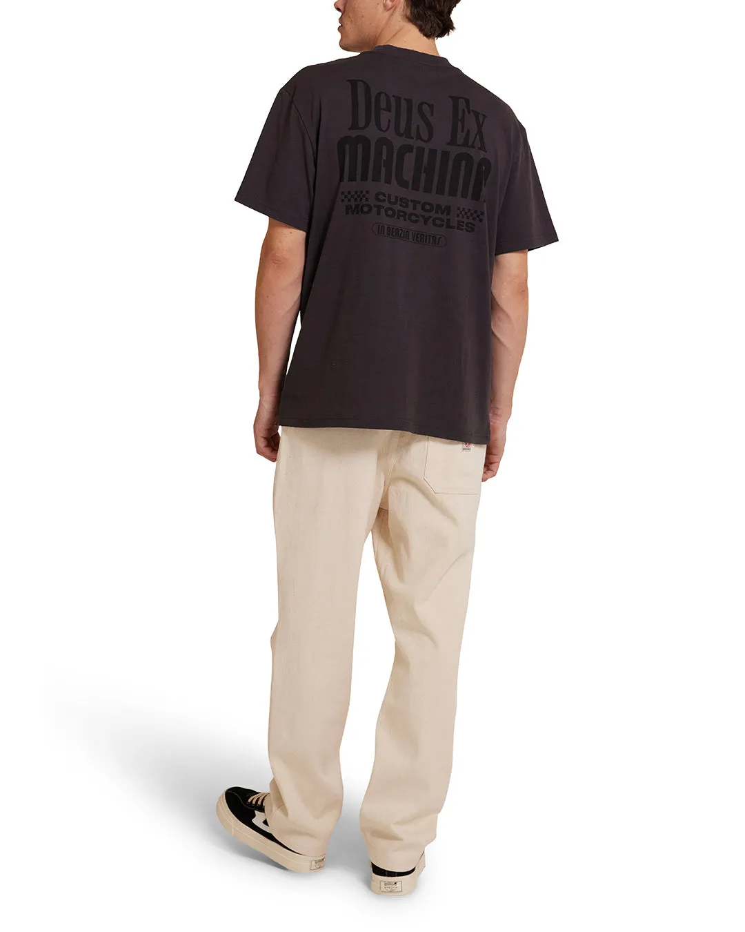 Partisan Tee - Anthracite sold by Deus Ex Machina product image thumbnail 2