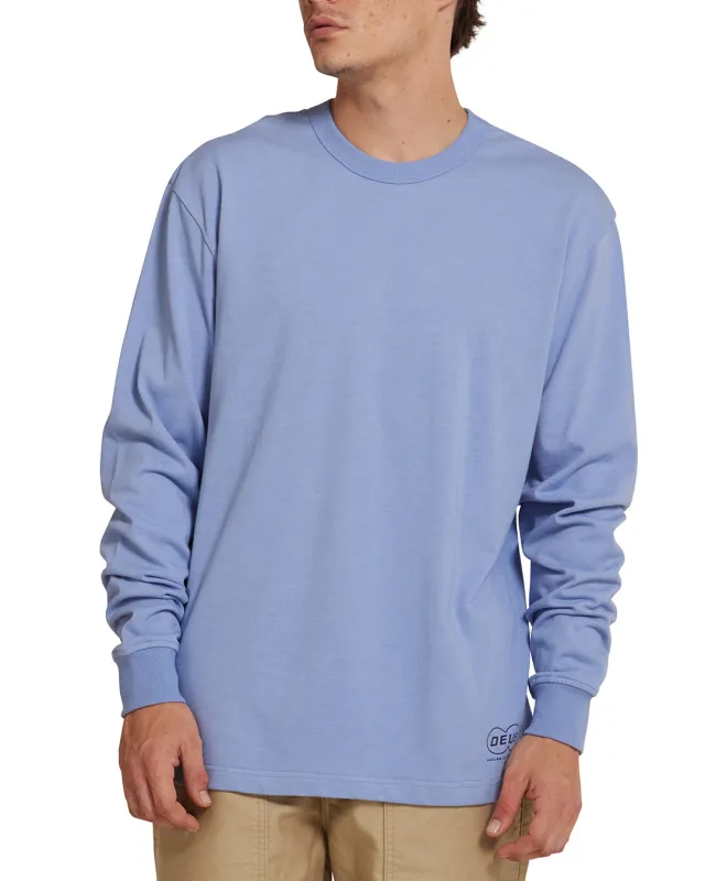 Docker Long Sleeve Cordura Tee - Forever Blue sold by Deus Ex Machina