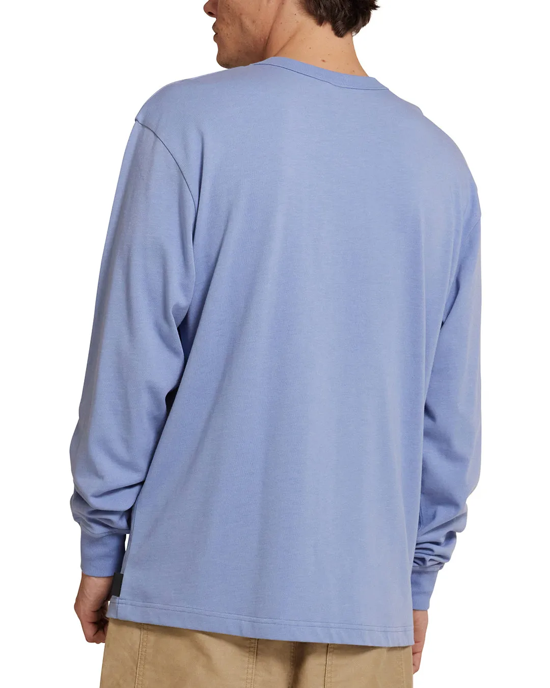 Docker Long Sleeve Cordura Tee - Forever Blue sold by Deus Ex Machina product image thumbnail 2