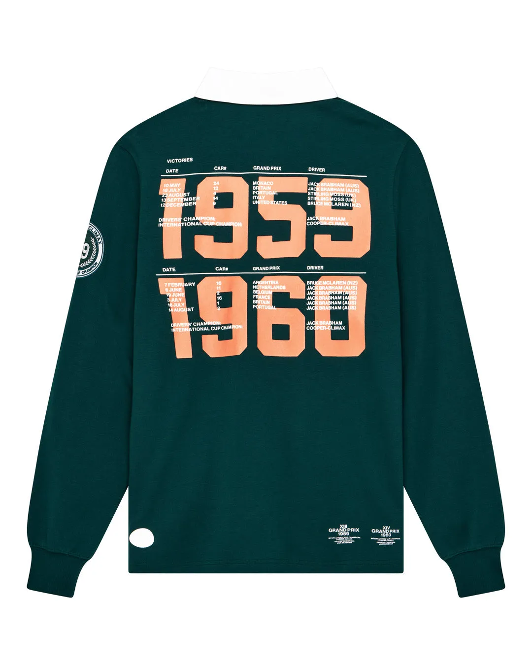 Grand Prix Polo - Race Green sold by Deus Ex Machina product image thumbnail 4