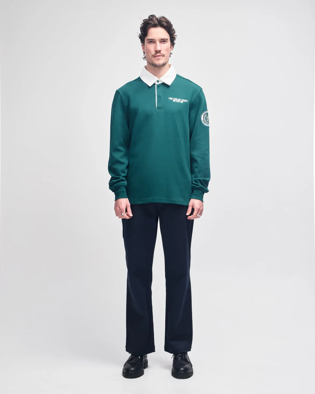 Grand Prix Polo - Race Green sold by Deus Ex Machina product image thumbnail 5