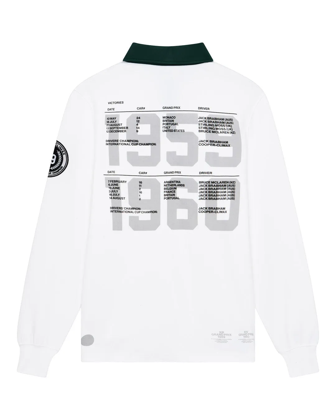 Grand Prix Polo - Vintage White sold by Deus Ex Machina product image thumbnail 5