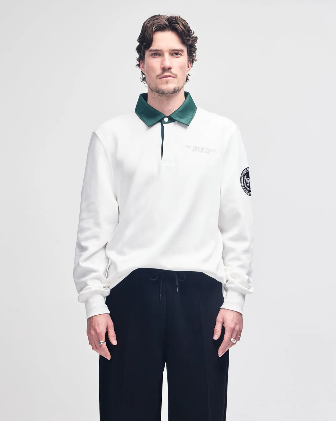 Grand Prix Polo - Vintage White sold by Deus Ex Machina product image thumbnail 2